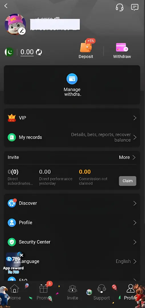 P999 Game Profile